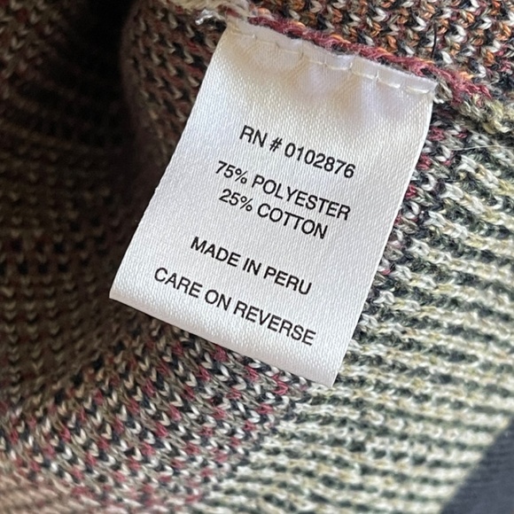 Geometric Patterned Sweater Multicolor - Picture 4 of 7